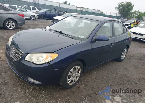 2009 Hyundai Elantra Gls z USA, uszkodzony, nr VIN KMHDU46D19U823660